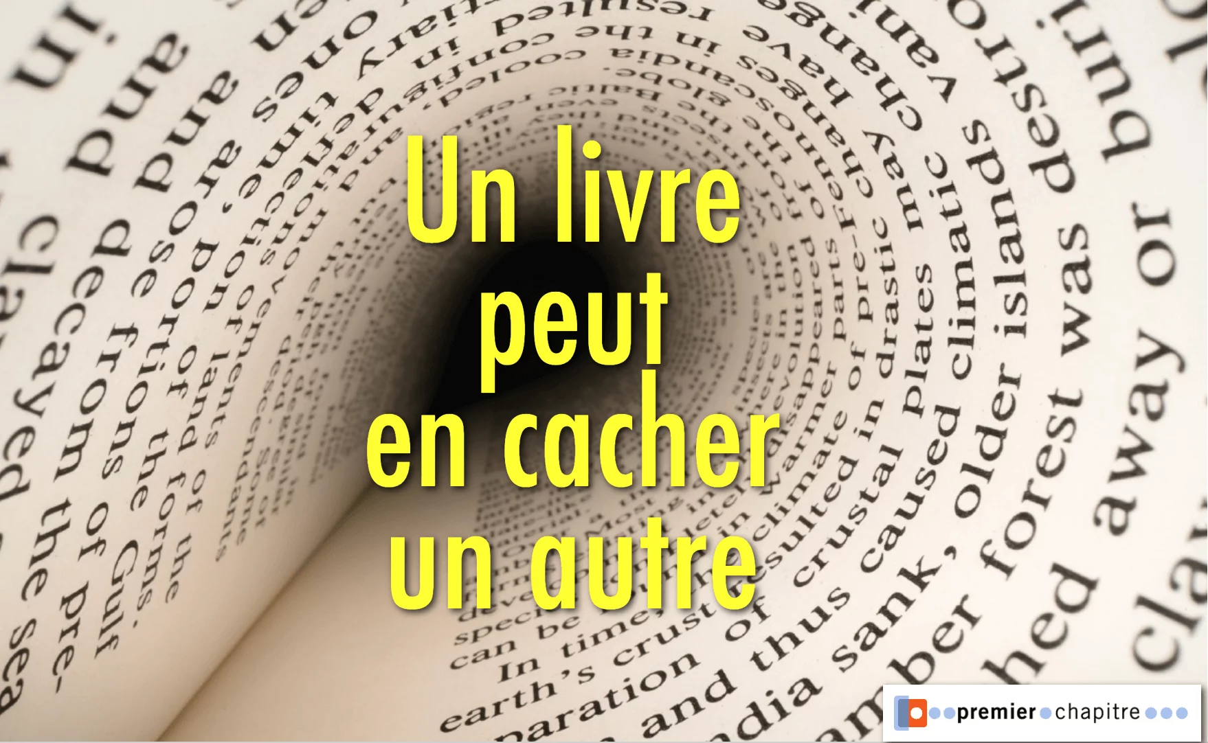 Un livre peut en cacher un autre 