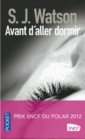 Avant d'aller dormir de S.J. Watson