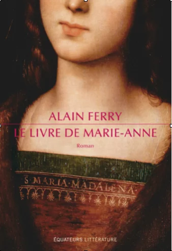 Couverture : Le livre de Marie-Anne