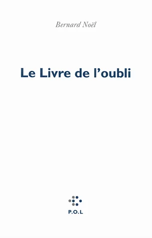Couverture : Le livre de l'oubli