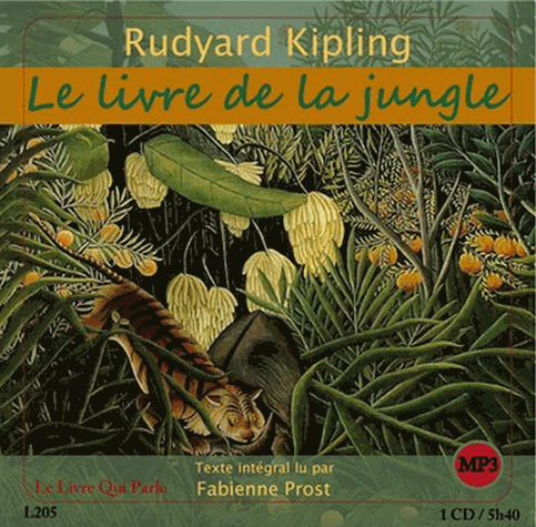 Le livre de la jungle  de Rudyard Kipling