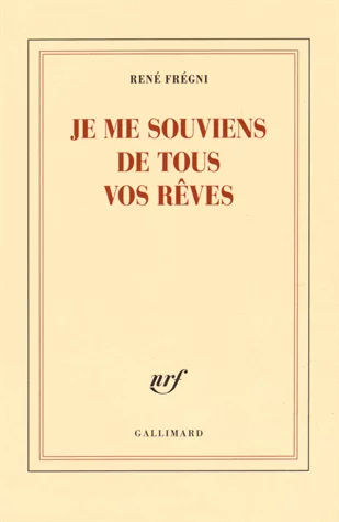 Couverture : Je me souviens de tous vos rêves