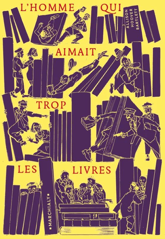 Couverture : L'homme qui aimait trop les livres