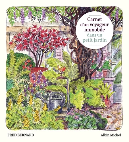 Couverture : Carnet d'un voyageur immobile dans un petit jardin