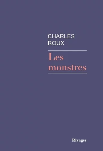 Couverture : Les Monstres