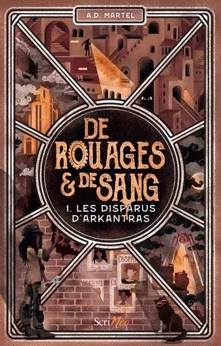 Couverture : De rouages et de sang Tome 1