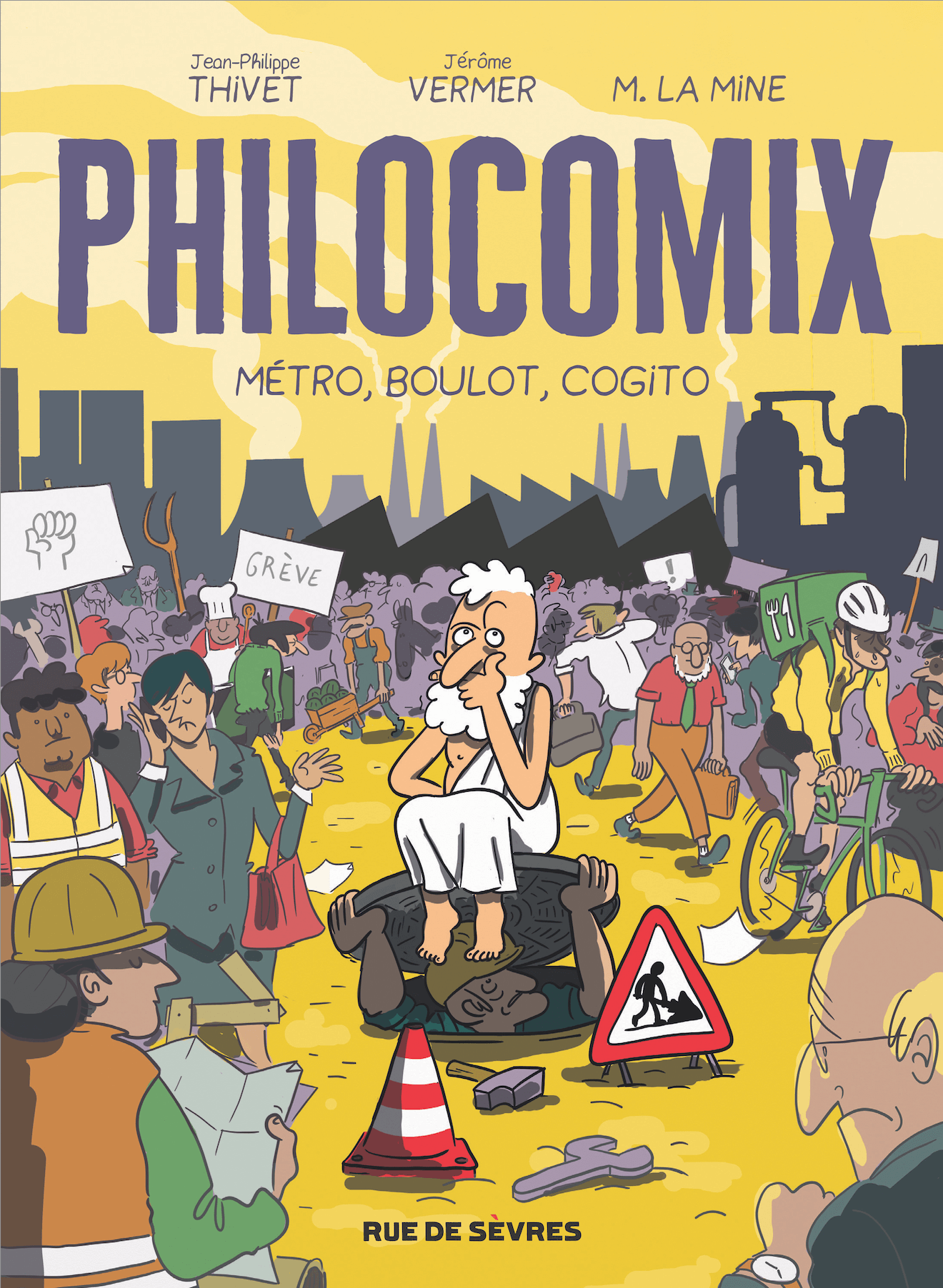 Philocomix - Tome 3 - Métro, boulot, cogito de Jean-Philippe Thivet