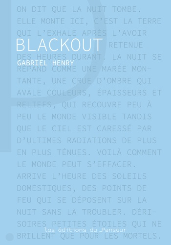 Blackout de Gabriel Henry
